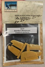 Aires Hobby Models Masters 1/48 Hawker Hurricane Control Surfaces p/n: 4035