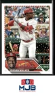 2023 Topps Holiday Jordan Walker Rookie #H154 St. Louis Cardinals