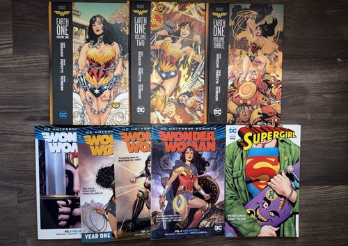 Wonder Woman by Greg Ruka vol 1,2,3,4. Wonder Woman Earth One 1,2,3. Supergirl 1