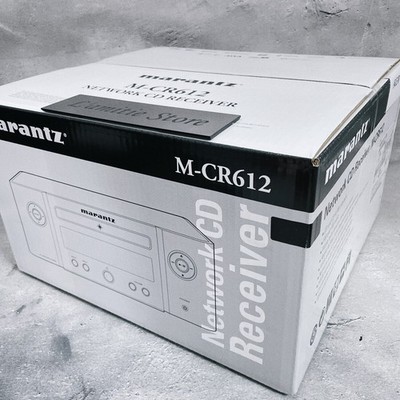 Marantz M-CR612 Kompakter Netzwerk-CD-Receiver JP Schwarz MCR612 Digital...