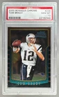 22182349 Tom Brady 2000 Bowman Chrome #236 Rookie RC PSA 10