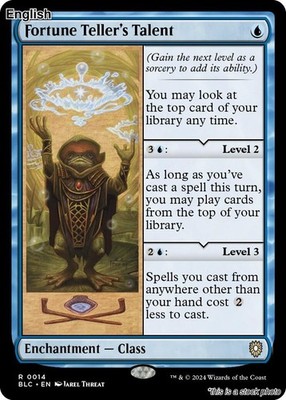 Fortune Teller's Talent NM [BLC - 14] EN