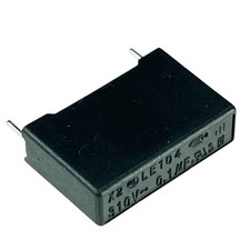 [100pcs] LE104 100nF 275VAC 10% MKP R=15 R15.0 CUT
