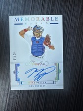 MIKE PIAZZA 2021 FLAWLESS MEMORABLE MARKS AUTO #MM-MP 03/10 DODGERS PANINI