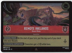 Desert Ruins 135/204 Into the Inklands Rare Cold Foil Lorcana