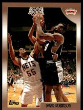 1998-99 Topps David Robinson San Antonio Spurs #170