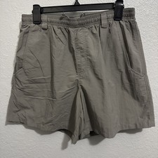 Columbia Men s PFG Swim Shorts Size Medium Grey Mesh Lined 6 Inseam
