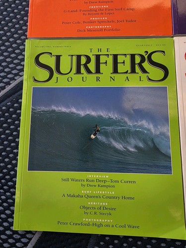 The Surfers Journal Volume 2 Complete Set of 4 1993 w/Joel Tudor out of print - Picture 3 of 16