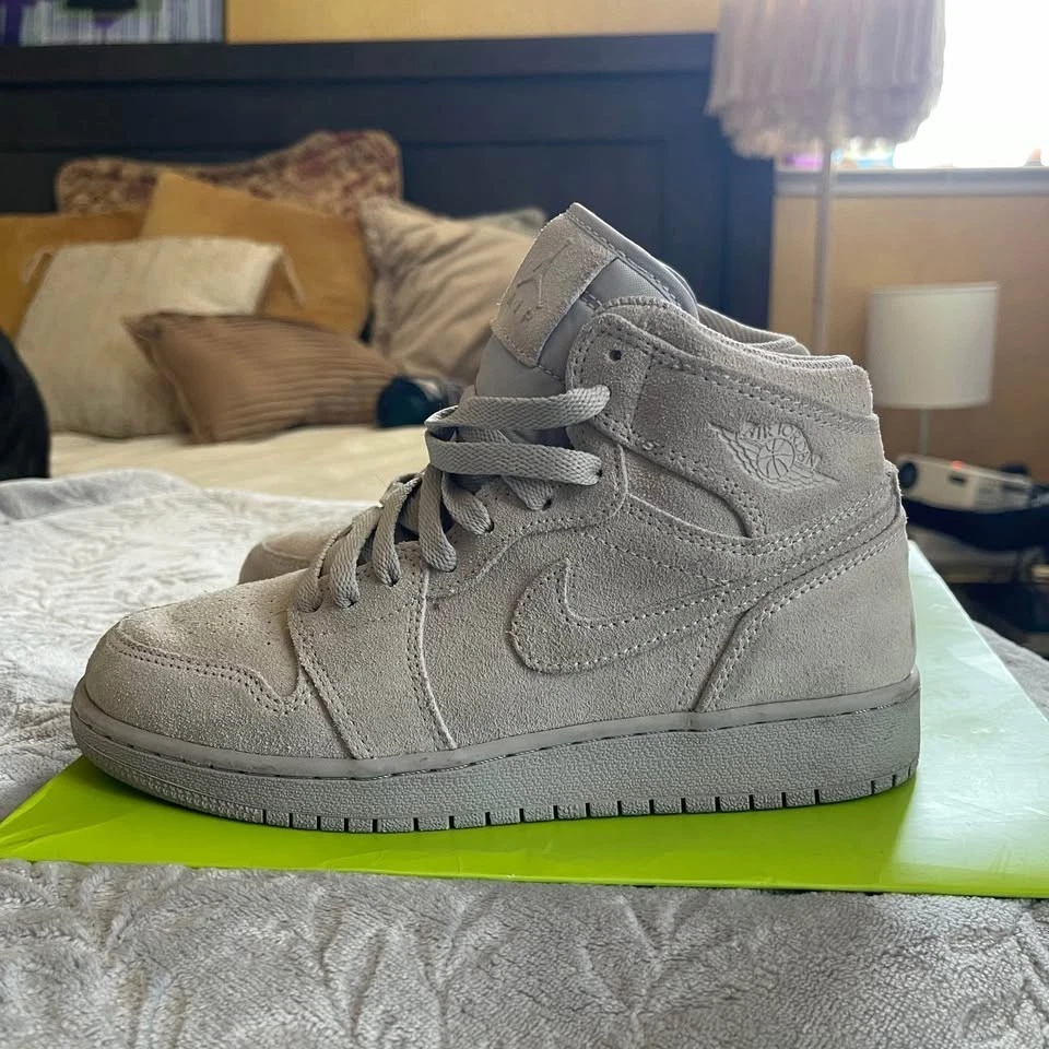 Las mejores ofertas en Jordan 1 Retro High Grey Suede | eBay