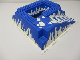 (R2/14) Lego 1x 2552px1 Plate 3d From 6983 Ice Planet Space