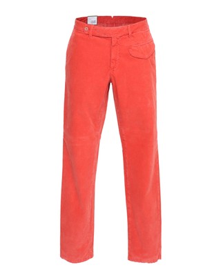 NWT EIDOS by ISAIA Napoli PANTS Cambio Ciongoli coral trousers Italy us 32