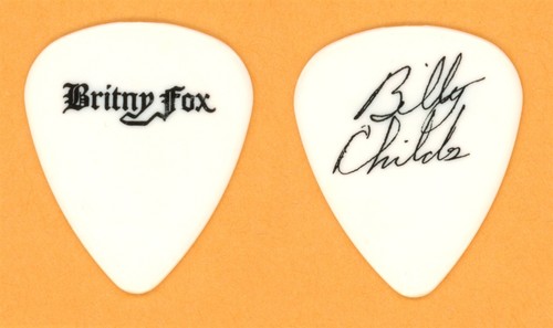 Britny Fox Billy Childs Vintage Guitar Pick - 1988 Tour