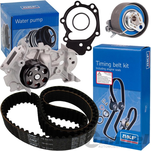 SKF ZAHNRIEMEN-SATZ Wasserpumpe FüR Renault Clio Twingo Kangoo Logan 1,2+16V-image