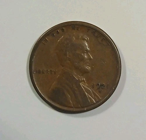 1921-S Lincoln Wheat Cent San Francisco Mint Fine