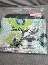 Thirty One Oh Snap Pocket Hanging Organizing Pouch Fabulous Floral New