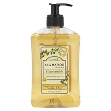 Liquid Soap For Hand & Body, Honeysuckle, 16.9 fl oz (500 ml)