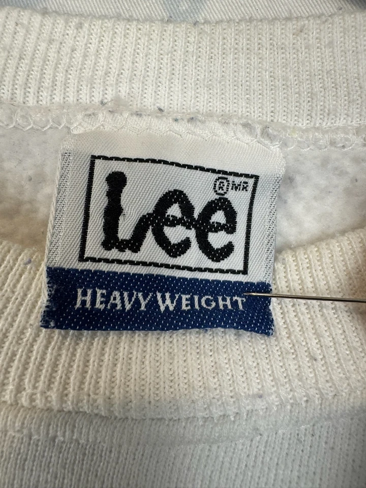 Vtg Barcelona Olympics 1992 Sweatshirt NBC Men's XL Cotton Poly Lee Heavyweight - Image 4 of 4