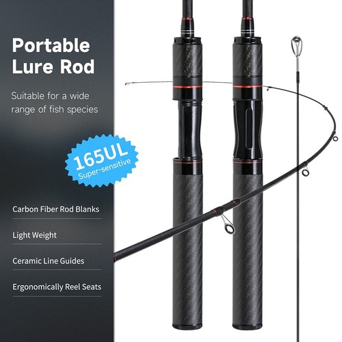38165cm Fishing Rod Lightweight Carbon Fiber Telescopic Saltwater Design - Picture 8 of 12