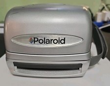 Polaroid Silver Express Instant Camera UNTESTED VTG