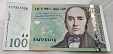 Litauen Banknoten 100 Litu 2007 Lithuania