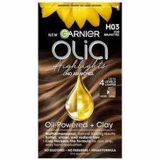 Garnier Olia At Home Hair Coloring Tool Kit  H03 for Brunettes
