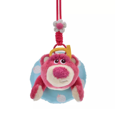 Japan Disney Store Lotso Plush Keychain Toy Story Chill Resort Limited NEW