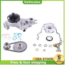 High Volume Water /Oil Pump Timing Chain Kit for Chevrolet GMC LS 4.8L 5.3L 6.0L