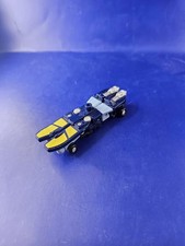 Transformable Blue Robot Action Figure Small Collectible Toy