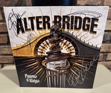 ALTER BRIDGE Autographed “Pawns & Kings” Vinyl LP Yellow Vinyl