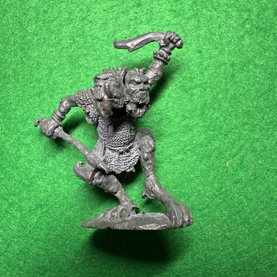 Games Workshop Citadel Special Chaos Troll Two Face Giant Monster Spawn 80er  
