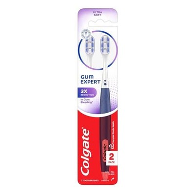 Colgate Gum Expert Toothbrush Ultra Soft 2 Pack