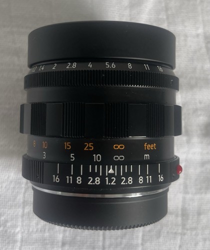 Light Lens Lab 50mm f/1.2 ASPH "1966" Leica M Mount. UK seller. Aluminium. - Picture 5 of 9