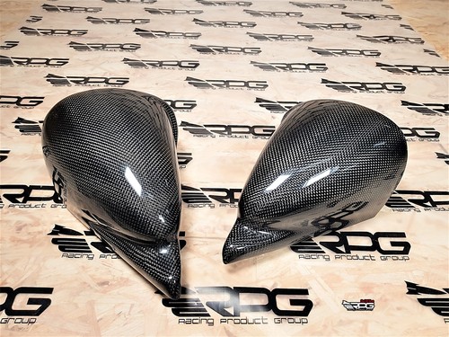 RPG S201 Carbon Mirrors for 93-01 Subaru Impreza GC WRX STi GC8 GF8 99 00 01 - Picture 7 of 10