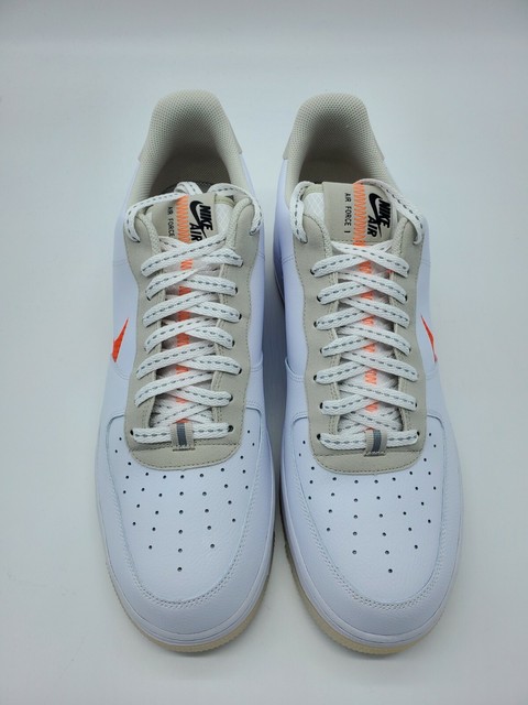 Nike Air Force 1 Low Orange Swoosh 2020 
