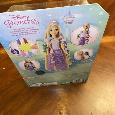 Mattel Disney Princess Fairy Tale Rapunzel Long Hair Doll Set NEW