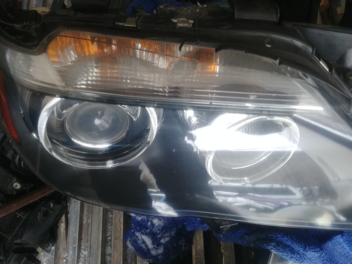 BMW 750i 760i ALPINA B7 Adaptive Xenon Headlight 63127162116 06 07  