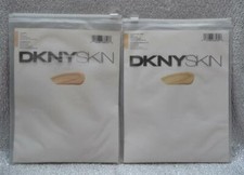 lot of 2 new vintage M Donna Karan DKNY SKIN pantyhose toners color hint nude