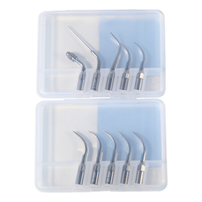 Ultrasonic Dental Piezo Scaler LED Handpiece 5 Tips Fits EMS Cavitron