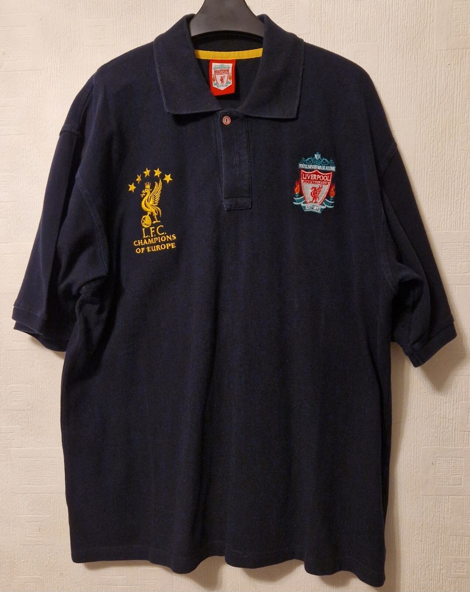 ウェア LIVERPOOL \"Kings of Europe Polo Shirt\" Liverpool Kings Of Europe XL Polo Shirt | eBay UK