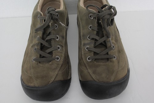 KEEN Toyah Women's 8 Brown Leather Hiking Trail Walking Shoes Sneaker 53001-BLOL - Picture 8 of 12