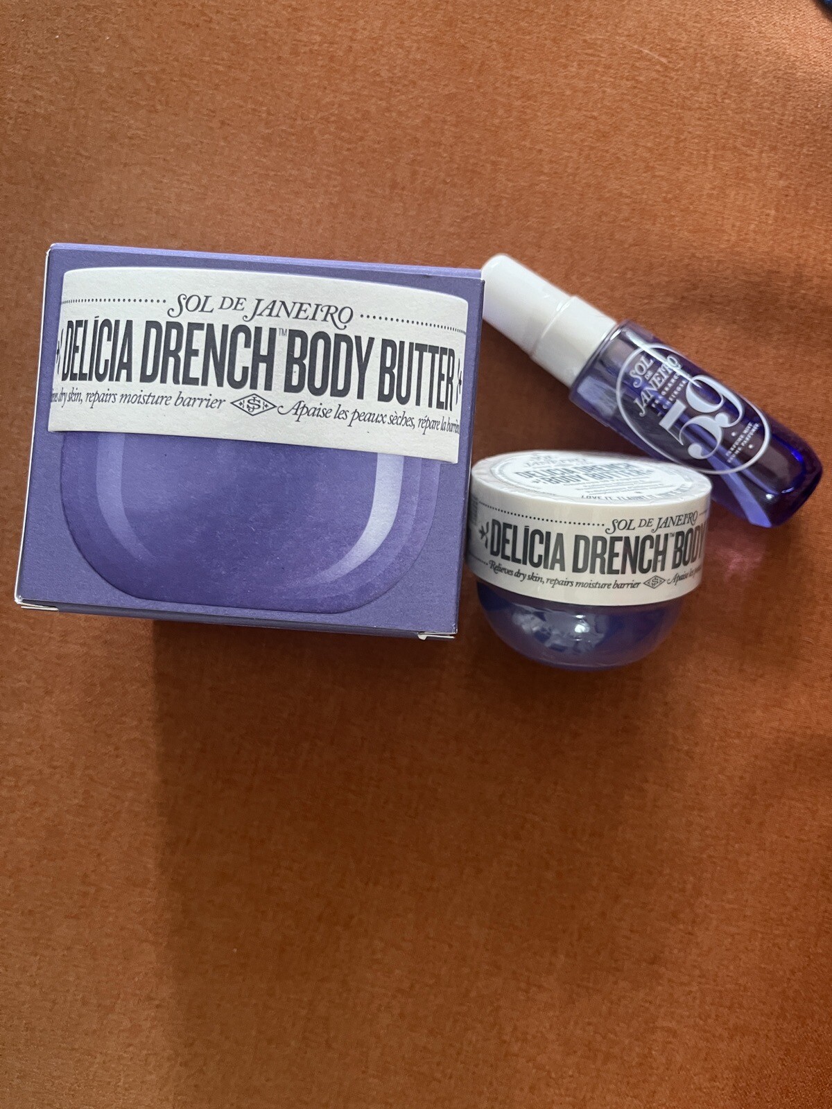 Sol De Janeiro Delicia Drench Body Butter &amp;amp;amp; New Cherosia 59 Perfume Mist