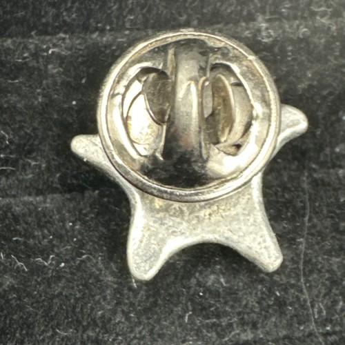Sombrero de estrella de mar vintage tono plateado pasador solapa océano playa estrella piscina de marea - Imagen 2 de 3