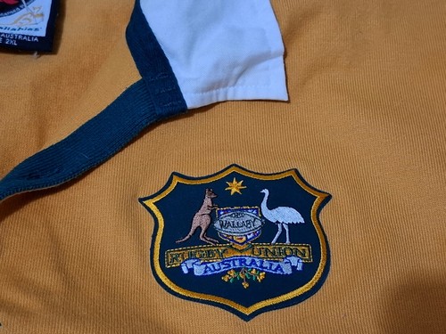 Wallabies Jersey Australia 2003 World Cup Men's XXL George Gregan Signed L181 - Picture 8 of 9