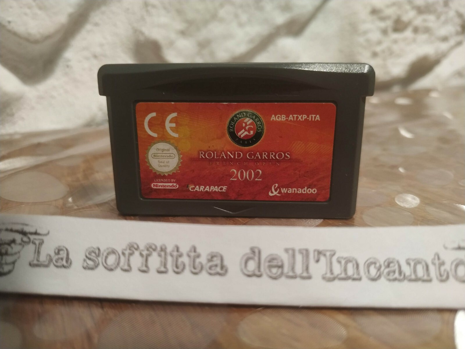 NINTENDO GAMEBOY GAME BOY ADVANCE ROLAND GARROS 2002 GBA
