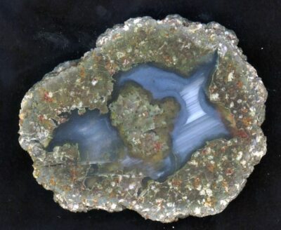 Achat/Agate Thunderegg Lucky Strike Mine, Ochoco Mountains Oregon USA - TOP !!