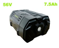 56V 7500mAh Power Battery For EGO Rechargerable BA1400T BA2800 BA4200T BA5600T