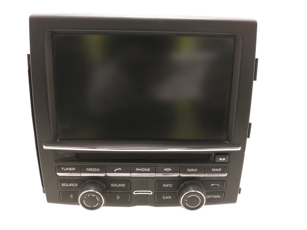 PORSCHE CAYENNE RADIO MEDIA HEADUNIT D V6 TIPTRONIC 95864297025 10 