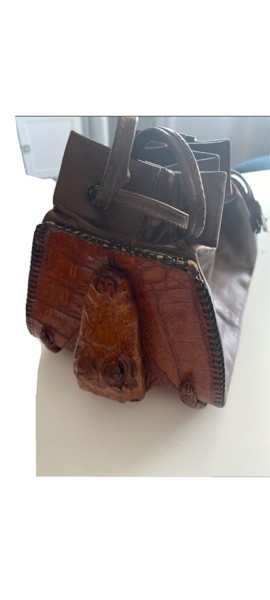 Bolso De piel de Cocodrilo