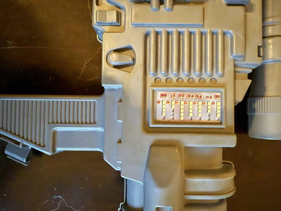 Estuche de transporte para rifle láser Star Wars El Retorno del Jedi 1984 Kenner Estuche para figuras de acción Foto 4 de 4