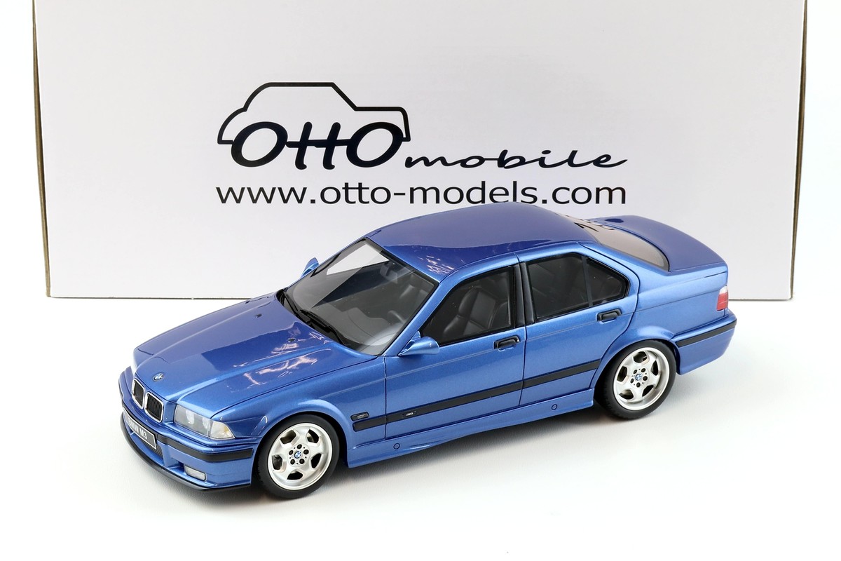 1:18 OTTO mobile OT1082 BMW M3 E36 Limousine Estoril blue